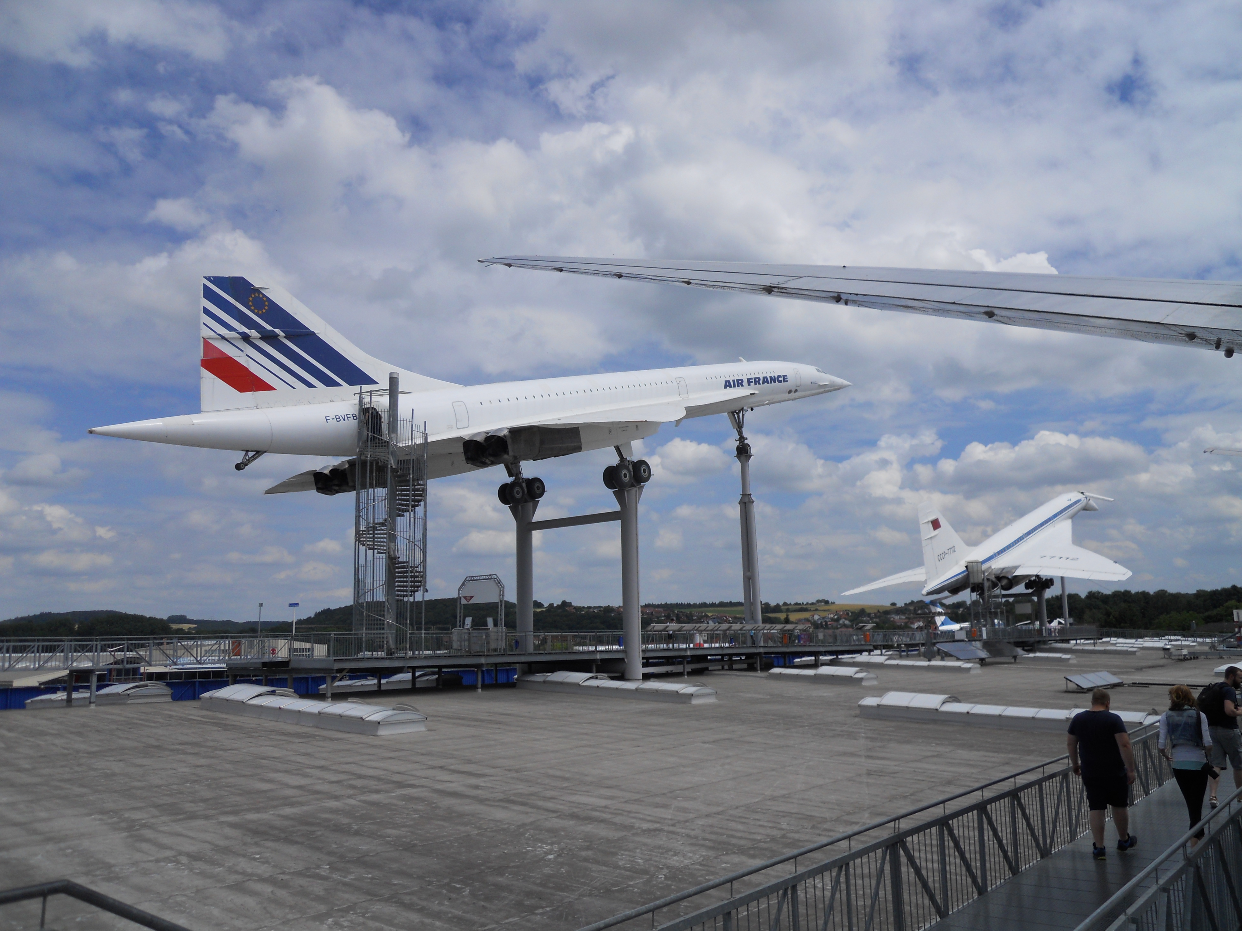 Concorde und Tupolew